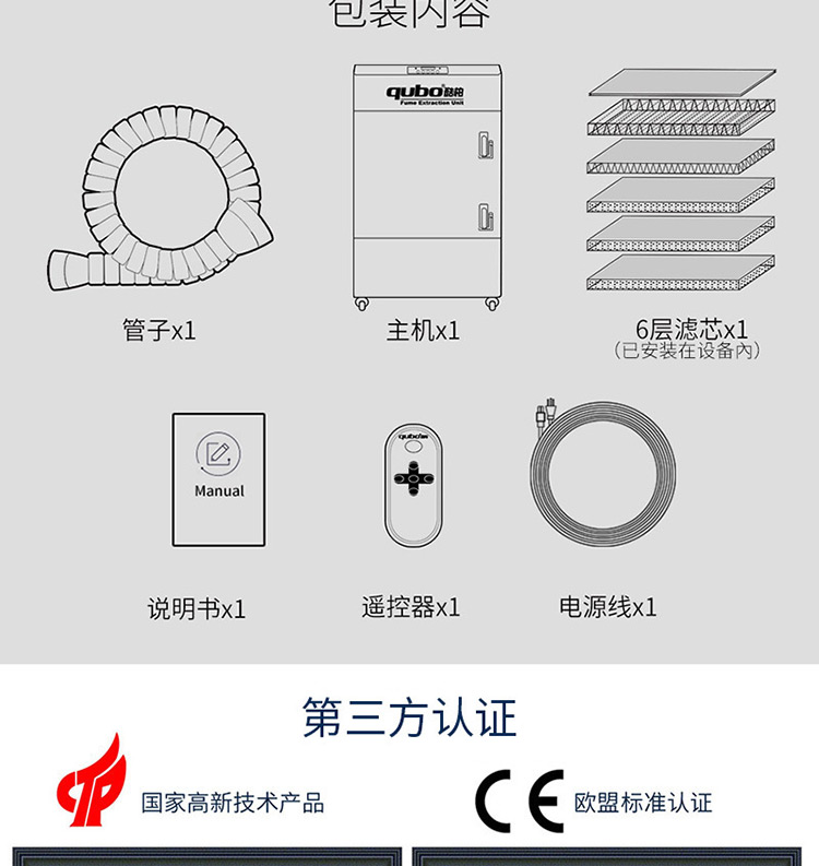 三防塗覆煙霧淨化（huà）器（qì）DX6000