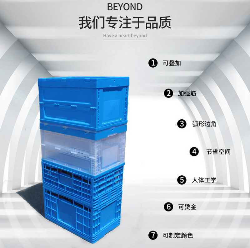 塑折疊箱