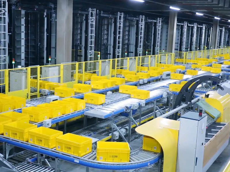 物流（liú）行業塑料周轉（zhuǎn）筐（kuāng）使用