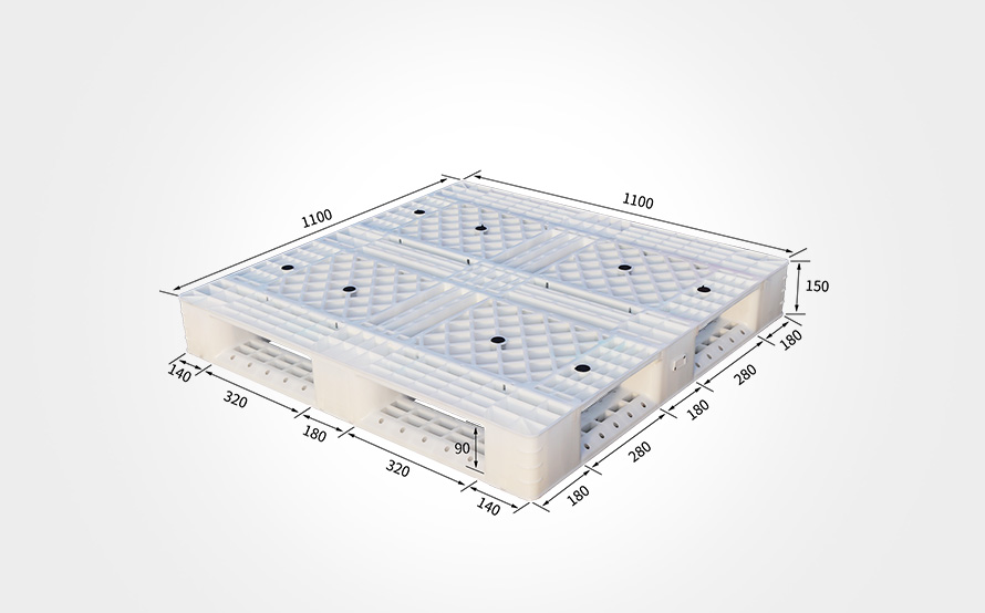 1111田字網（wǎng）格托盤（白色）參數
