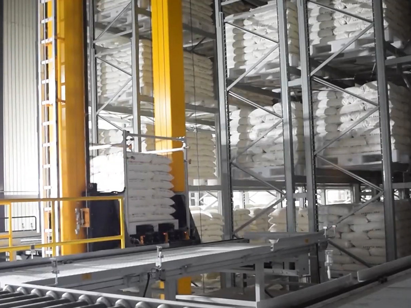 麵粉廠立體庫平（píng）板川字塑